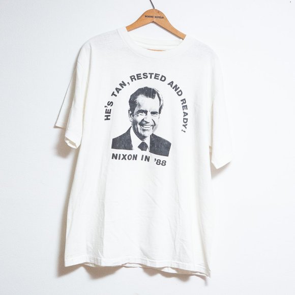 Other - Rare Nixon in '88 Campaign T-shirt Size L